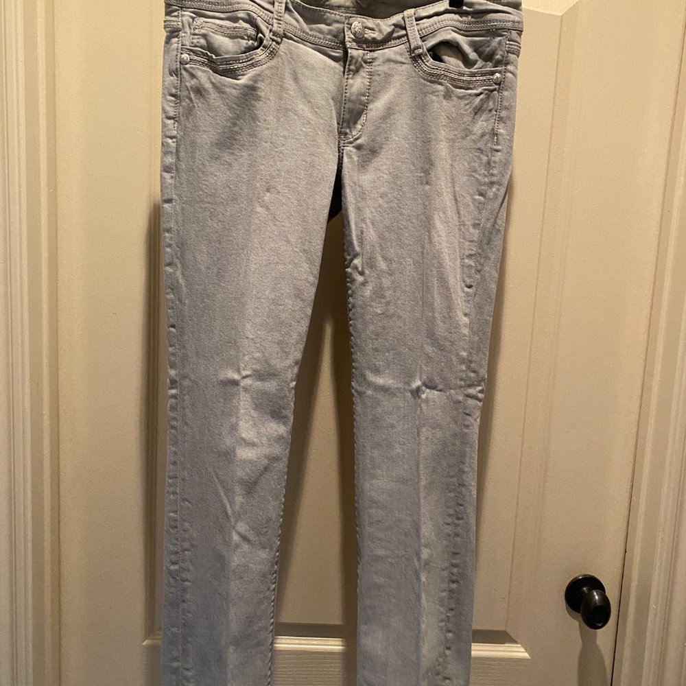 Western Jeans, size 12, gray with sparkles, great condition